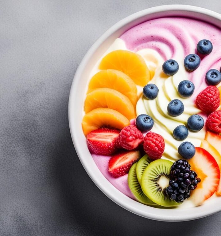 Iogurte Congelado Fitness com Frutas