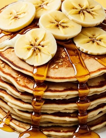 Panquecas de Aveia Fit com Banana e Mel