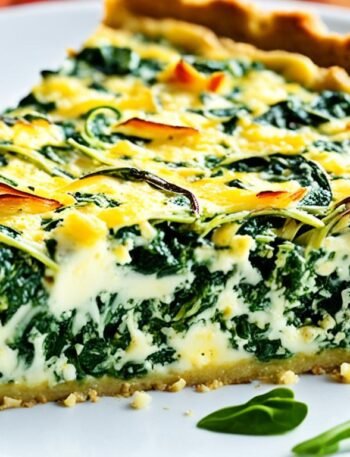 Quiche de Espinafre Fitness sem Massa